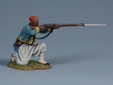 TEAM MINIATURES FRANCO PRUSSIAN WAR PFW-A6004 FRENCH ALGERIAN TIRAILLEUR KNEELIN