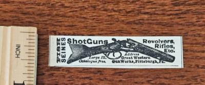 Harper's Weekly 1884 Advertisement FISH SEINES SHOT GUNS REVOLVERS ...