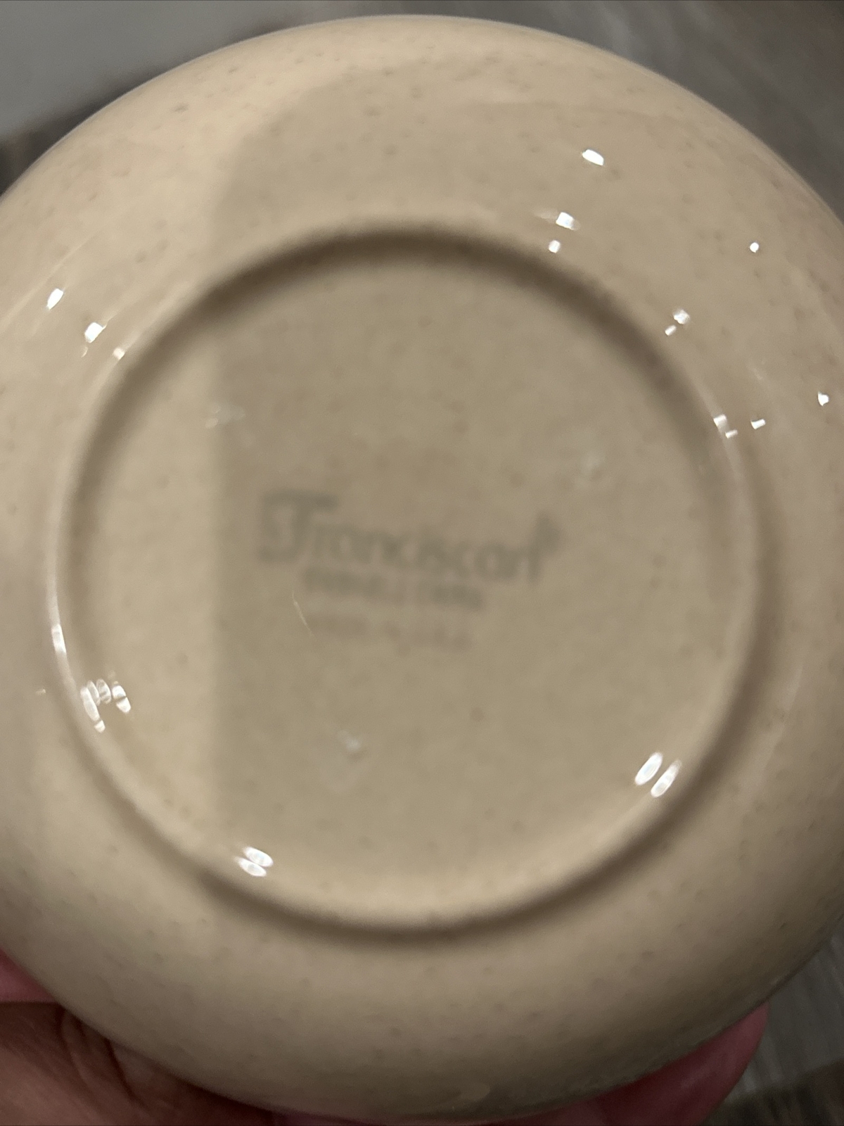 Franciscan Sea Sculpture Individual Casserole With Lid Sand Dollar #3