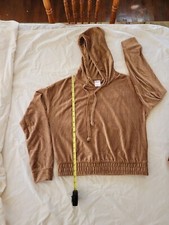 No Boundaries Brown Caramel Jogger Set Size S and M Pullover Top And Bottoms