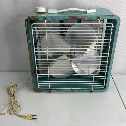 Vintage Eskimo Metal Box FAN - 15 