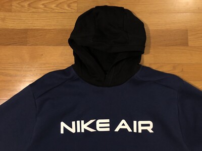nike air chest hit fleece hoodie
