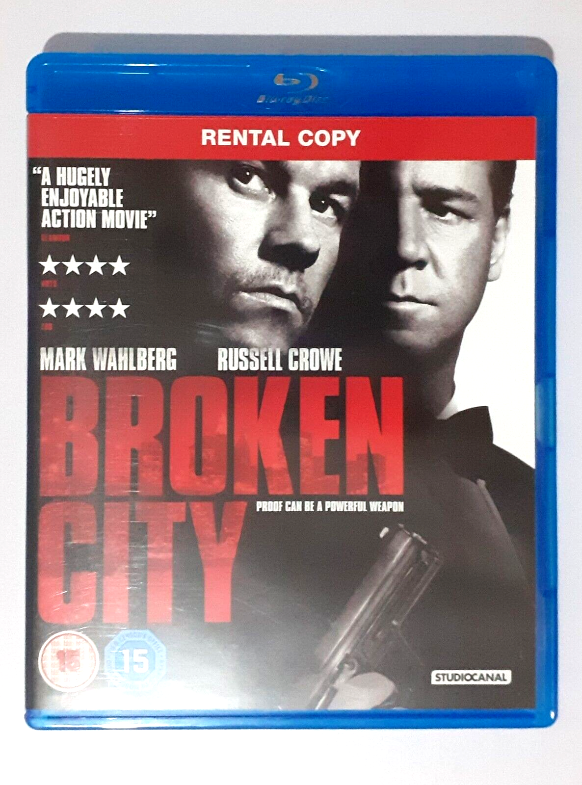 Broken City BLU RAY Rental Version