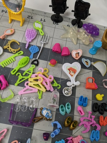 Disney Princess Polly Pocket Replacement Accessories Lot - Picture 9 of 9