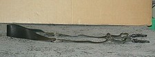 ComfortStrap Black Leather Hippie Camera Strap A4443