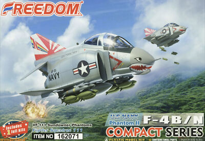 FREEDOM 162071 Compact Series:US Navy F-4B/N Phantom II Sundowners ...