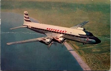 1958 Aircraft Northeast SunlinersvThe Grand New Way to Florida Tichnor Postcard