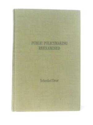 Öffentliche Politikgestaltung überprüft (Yehezkel Dror - 1968) (ID: 93944)