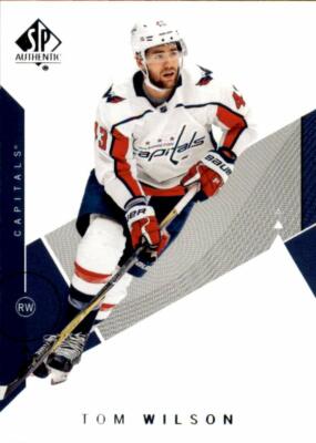 2018-19 SP Authentic #71 Tom Wilson - Washington Capitals