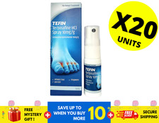 Tefin Terbinafine HCI Spray Fungal Treatment 10mg/g 15ml X 20
