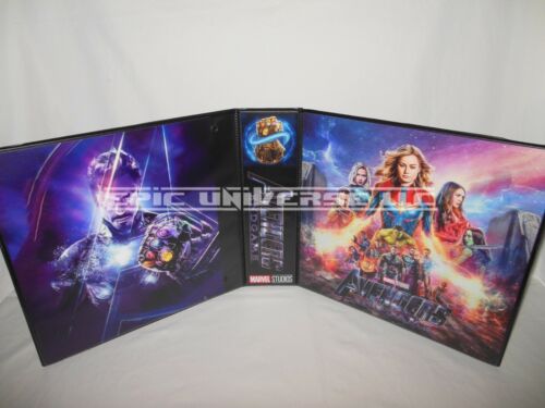 Custom Made 2 Inch 2020 Avengers Endgame Trading Card Binder Graphic Inserts - Picture 1 of 4