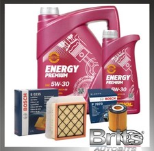 FOR VAUXHALL ZAFIRA 1.7 CDTI DIESEL 09-14 SERVICE KIT BOSCh AIR OIL FILTER & OIL