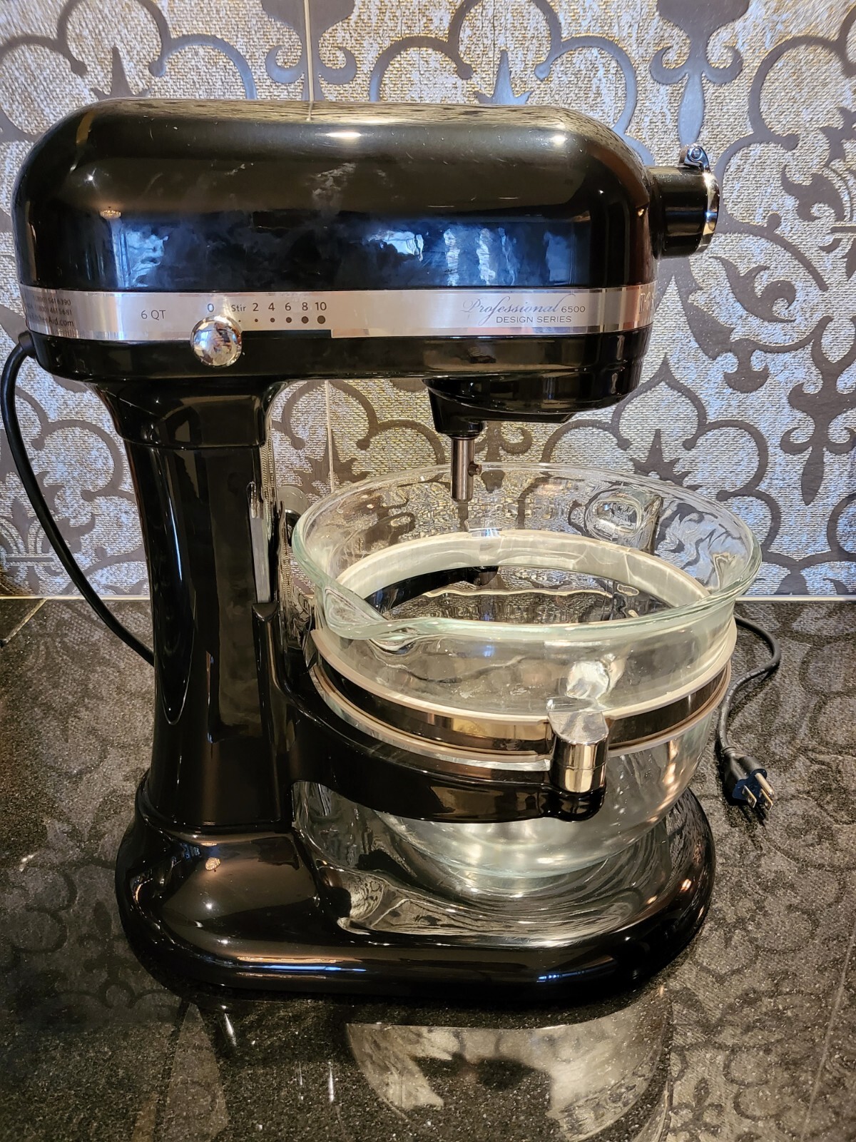 KitchenAid Professional 6500 Design Series Stand Mixer - Onyx Black for  sale online | eBay