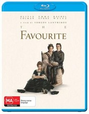 The Favourite (2018) disc cover