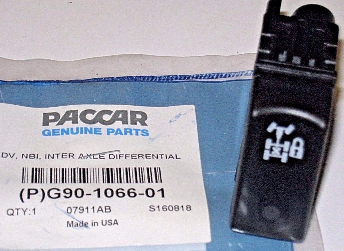 Kenworth GTD Air Valve Interaxle Differential Lock Switch p