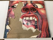 King Crimson In The Court Of The Crimson King SD8245 70s Press Gatefold VG/G
