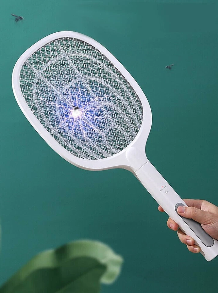 Racchetta Led Ricaricabile Per Zanzare Con Luce Attira Zanzare con base LTD-618 - Immagine 3 di 4