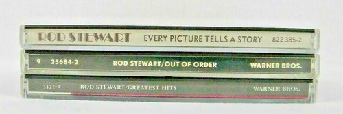 Rod Stewart 3 Discs 3 Albums Assorted Albums Rock Music CD Lot Set Free Shipping - Picture 12 of 12