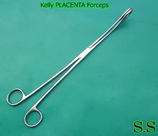 Kelly PLACENTA Forceps 12.5" Long Surgical Instruments