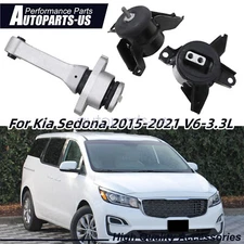 3PCS Engine Motor Mounts & Automatic Trans Mount Kit Fit for 15-21 Kia Sedona US