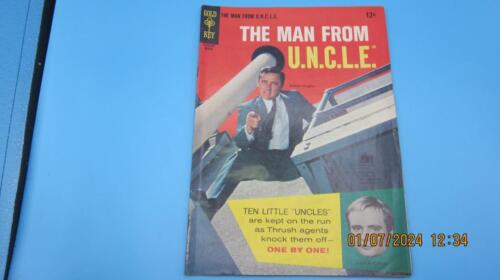 The Man from U.N.C.L.E. Comic Gold Key # 5 March 1966 Spy Techniques Silver Age - Afbeelding 1 van 3