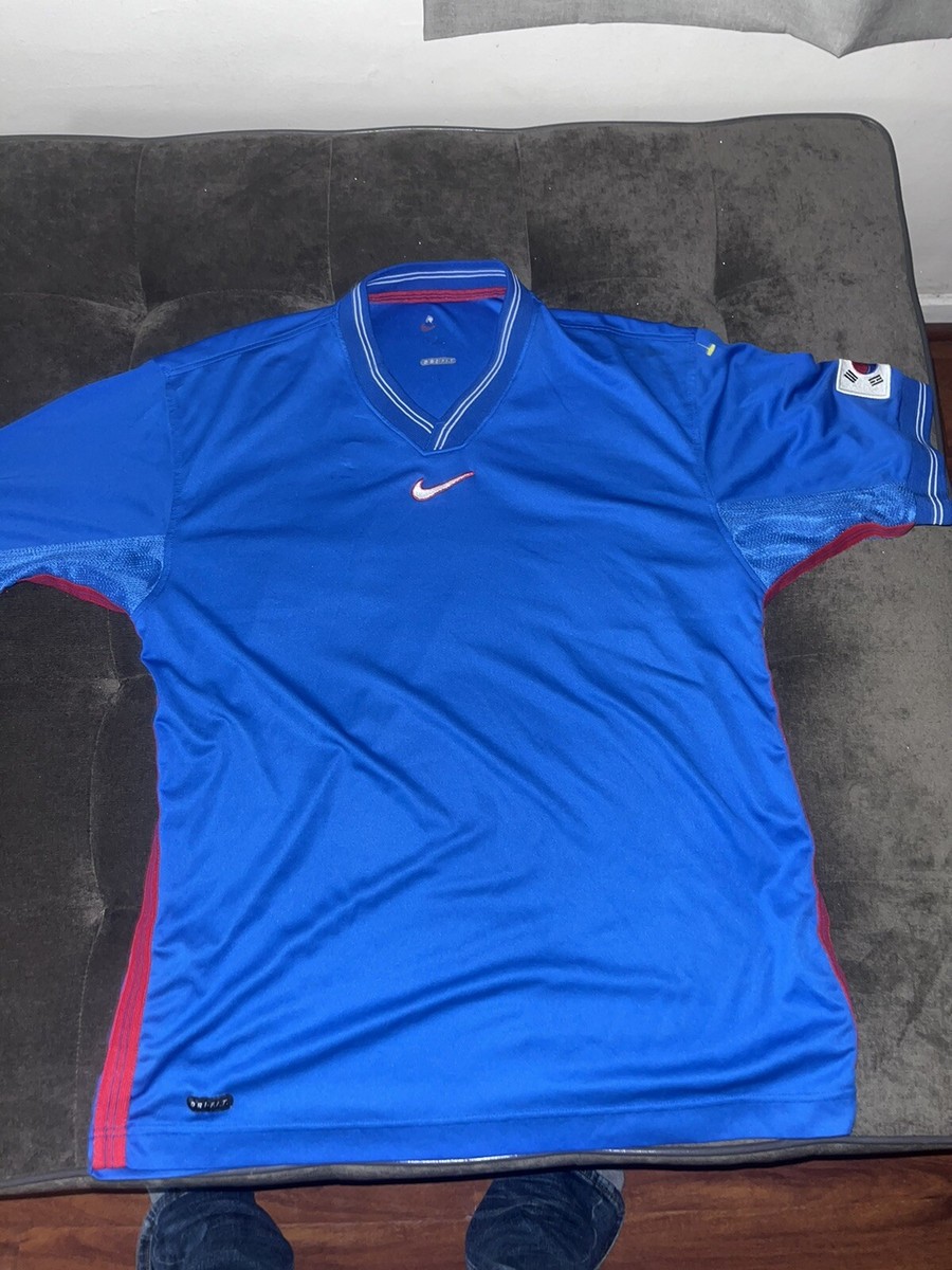 サッカー　1998年　W杯　韓国　代表　ユニフォーム　NIKE 半袖　美品 Nike South Korea 1998 World Cup Soccer Jersey | Doctor