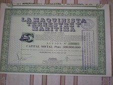 Spanien -  5  x  La Maquinista Terrestrey Maritima  6/20   HF