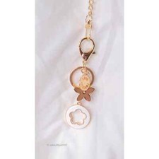 White Clover Keychain/Purse Charm