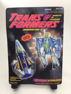 Transformers G2 PROTOTYPE MOC Afterburner Unpunched Generation 2