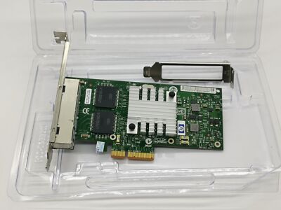 HP NC365T Intel I340-T4 593743-001 593720-001 4Port PCIe 2.0 x4 Ethernet Adapter