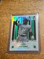 2022 Topps Chrome Baseball New Classics Green Parallel # NC-11 Luis Robert 11/99