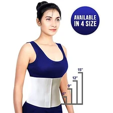 Abdominal Binder, Abdominal Injuries Support, Large (60" - 75"), 12" High