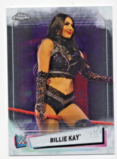 Billie Kay 2021 Topps Chrome WWE Base #52 Professional Wrestling Card