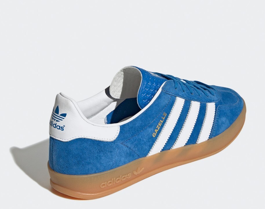 Size 9 - adidas Gazelle Indoor Blue Bird Gum for sale online 