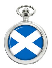 Scotland Flag Pocket Watch