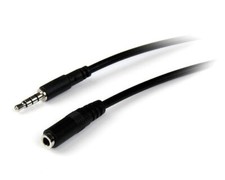 StarTech.com Cavo di prolunga 2 m per auricolari TRRS a 4 posizioni da 3,5 mm -