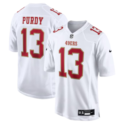 Brock Purdy San Francisco 49ers Nike Fashion Game Jersey White L