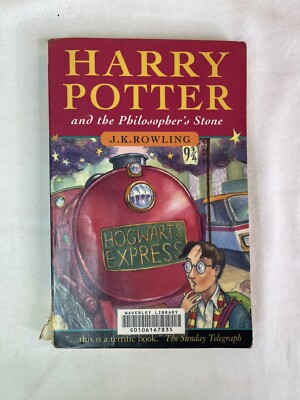 Harry Potter And The Philosopher's Stone J.K.Rowling Bloomsbury Paperback Book