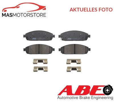 SATZ BREMSBELÄGE BREMSKLÖTZE VORNE ABE C1Y026ABE-P I NEU OE QUALITÄT