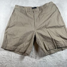 Vintage Polo Ralph Lauren Chino Shorts Mens Size 38 Cotton Blend Brown