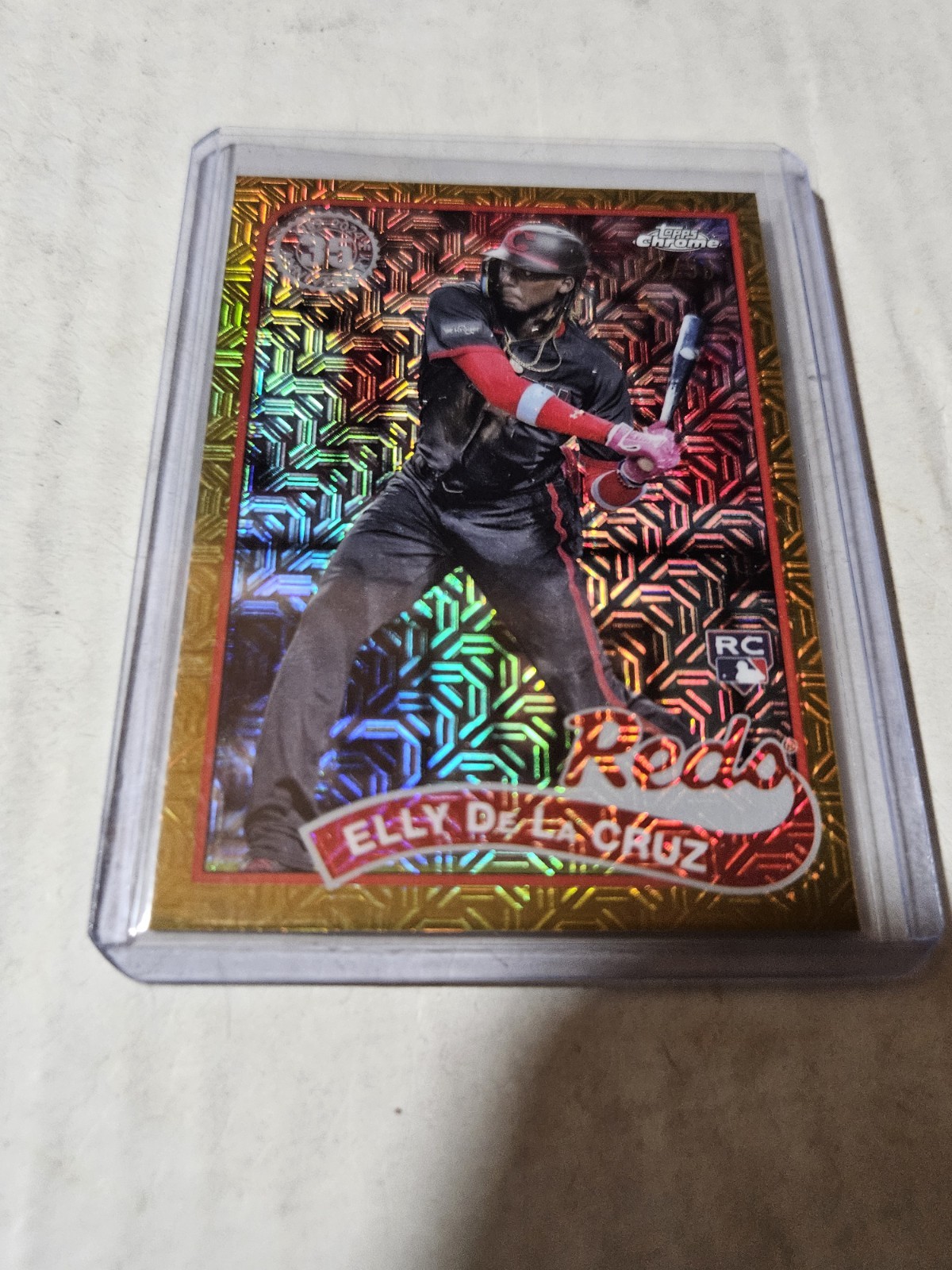 2024 Topps 89 Chrome Silver Pack Mojo Elly De La Cruz Gold Ref 2T89C-50 RC 42/50