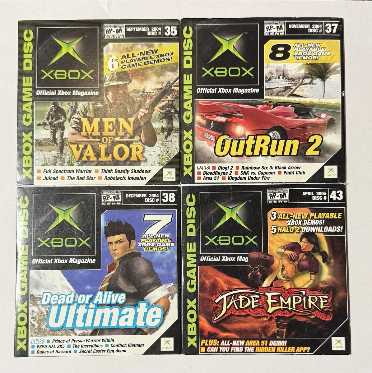 Disque Démo Officiel Xbox – Avril 2005 – Disque 43 – Très Bon état