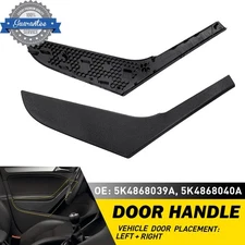 2X Car Interior Left Right Door Panel Pull Cover For VW Golf 6 GTI MK6 2009-2013