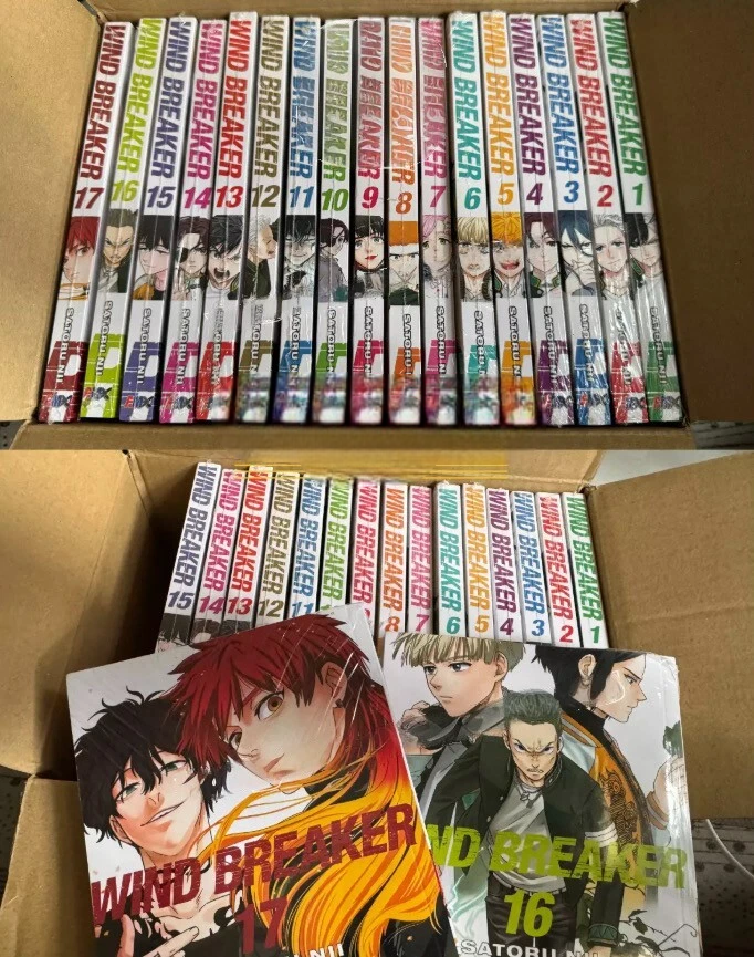 Wind Breaker Manga English Version Full Set Vol 1-20 by Satoru Nii
