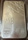 10oz. .999 Silver Elemetal AG 47 Bar