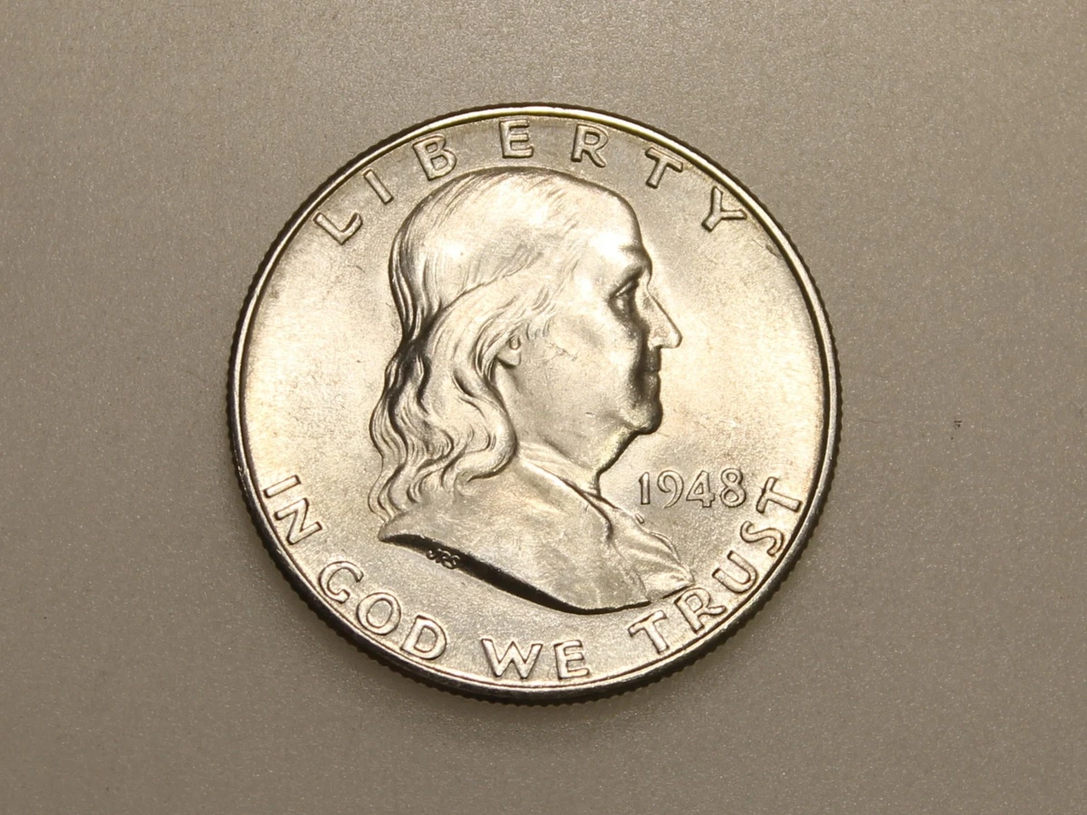 Uncirculated 1948 Year Franklin Half Dollars (1948-1963) for sale