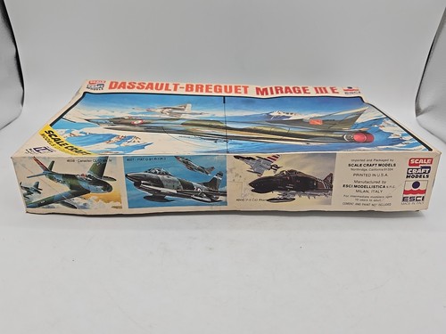 ESCI #SC-4030 Dassault-Breguet Mirage III E 1:48 - scatola aperta vintage - Foto 2 di 9