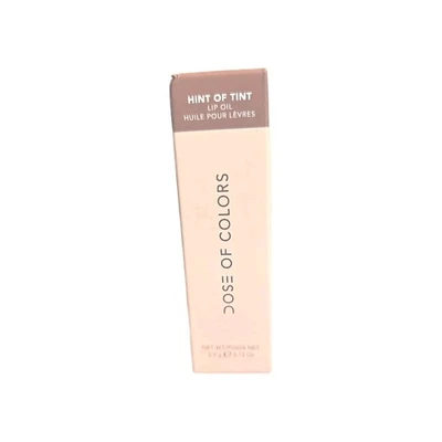 DOSE OF COLORS COSMETICS HINT OF TINT LIP OIL "PRETTY NICE" 3.9g/0.13oz - Image 1 of 2