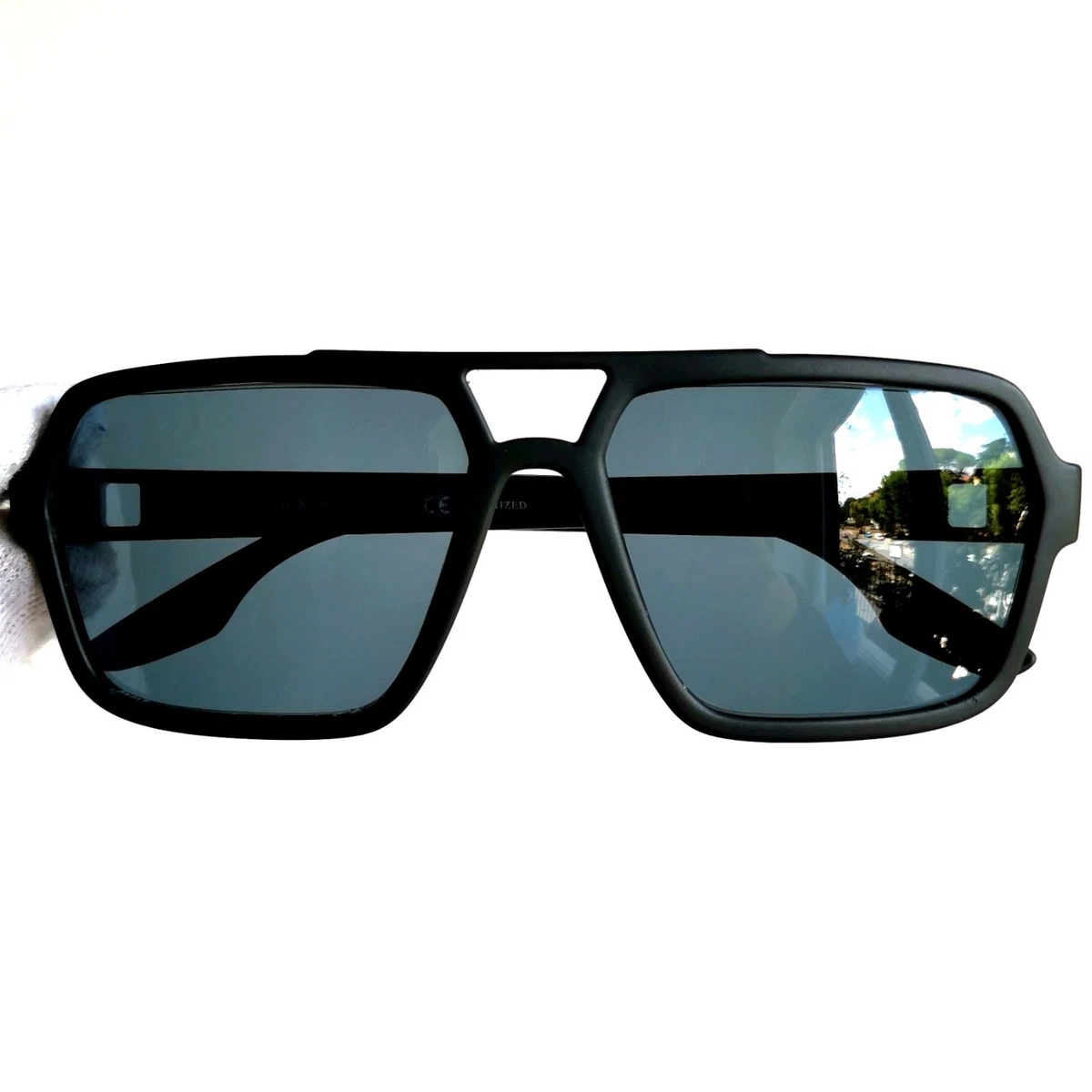 Archive PRADA titanium sunglasses black 【公式通販】