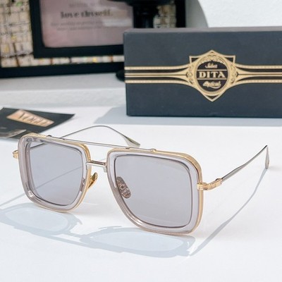DITA Sunglasses Luxury Square Frame - Model: DTS465-A-01 -Size: 52-23-140